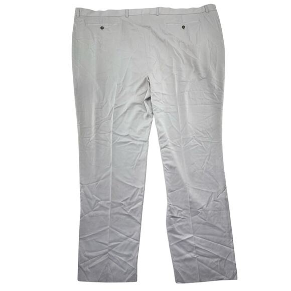 Cutter & Buck Dress Pants Big & Tall 60B 58 x 37 Unhemmed Double Pleat - Picture 2 of 6